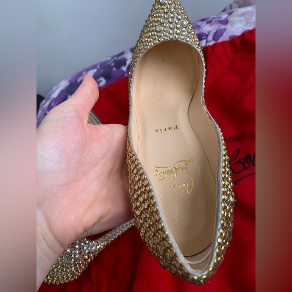 Swarovski Crystal Louboutin Heels - Picture 8 of 12